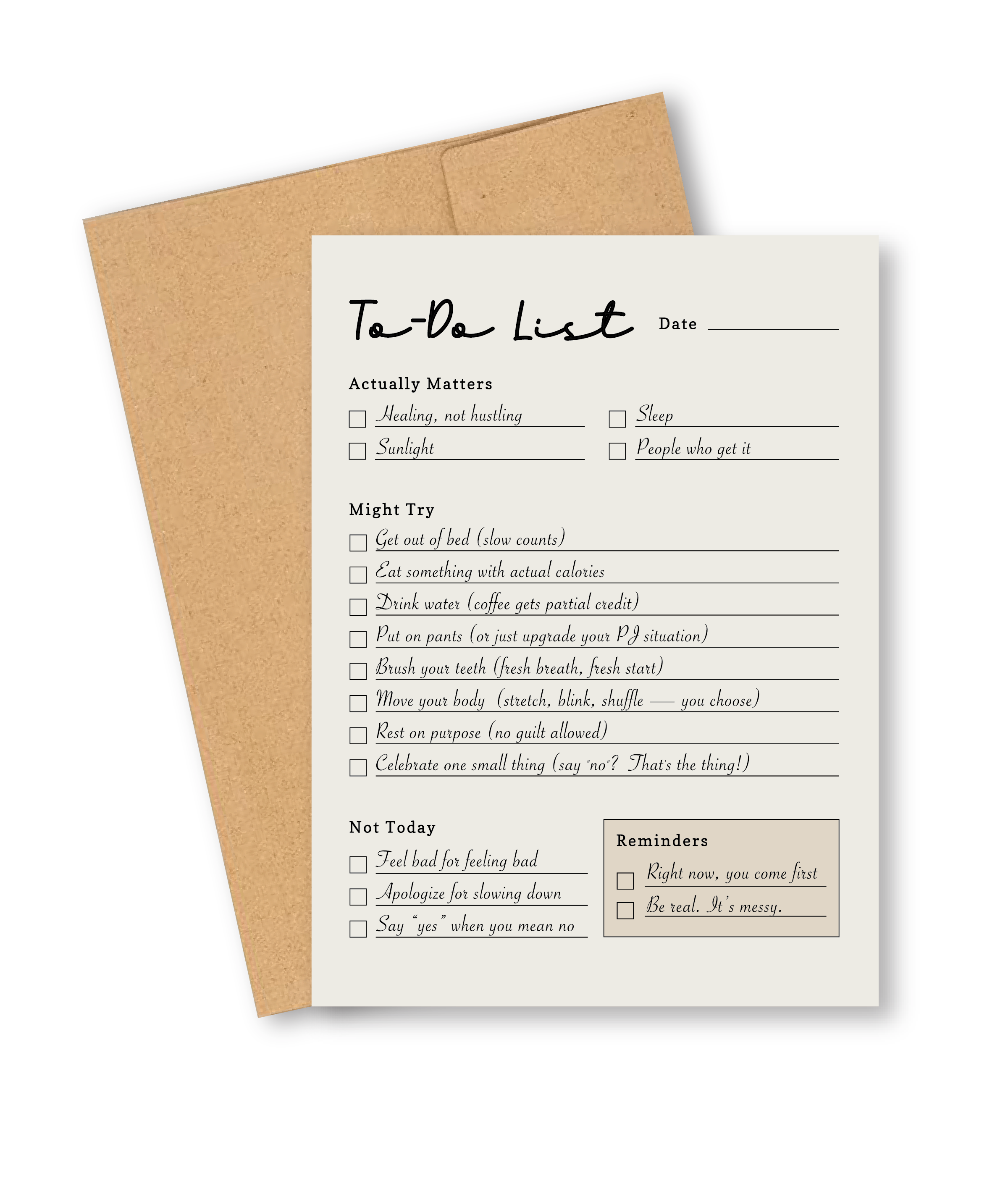 To Do List