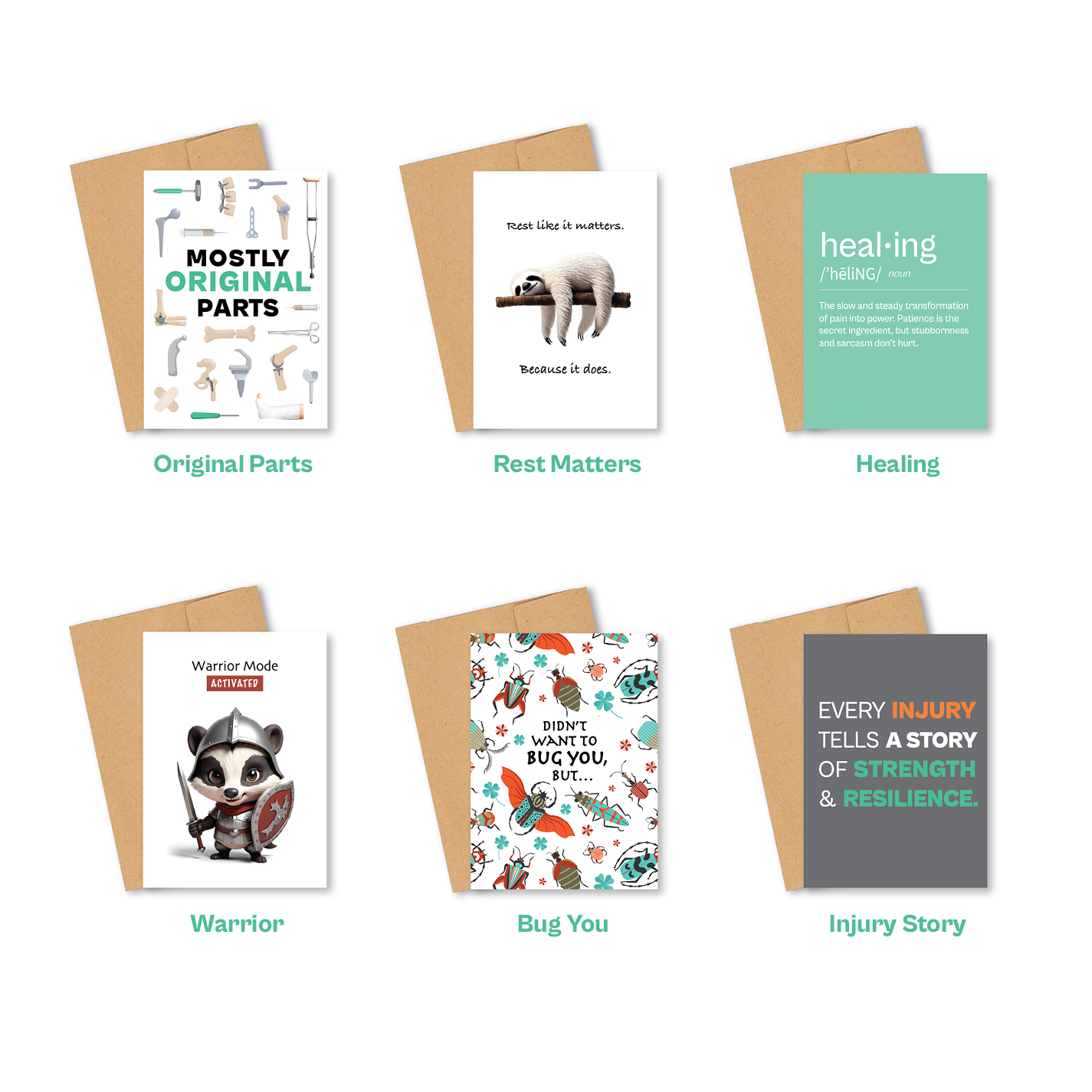The Surgery Support Pack - The Straightforward Edition: Six Card BounceBack Bundle