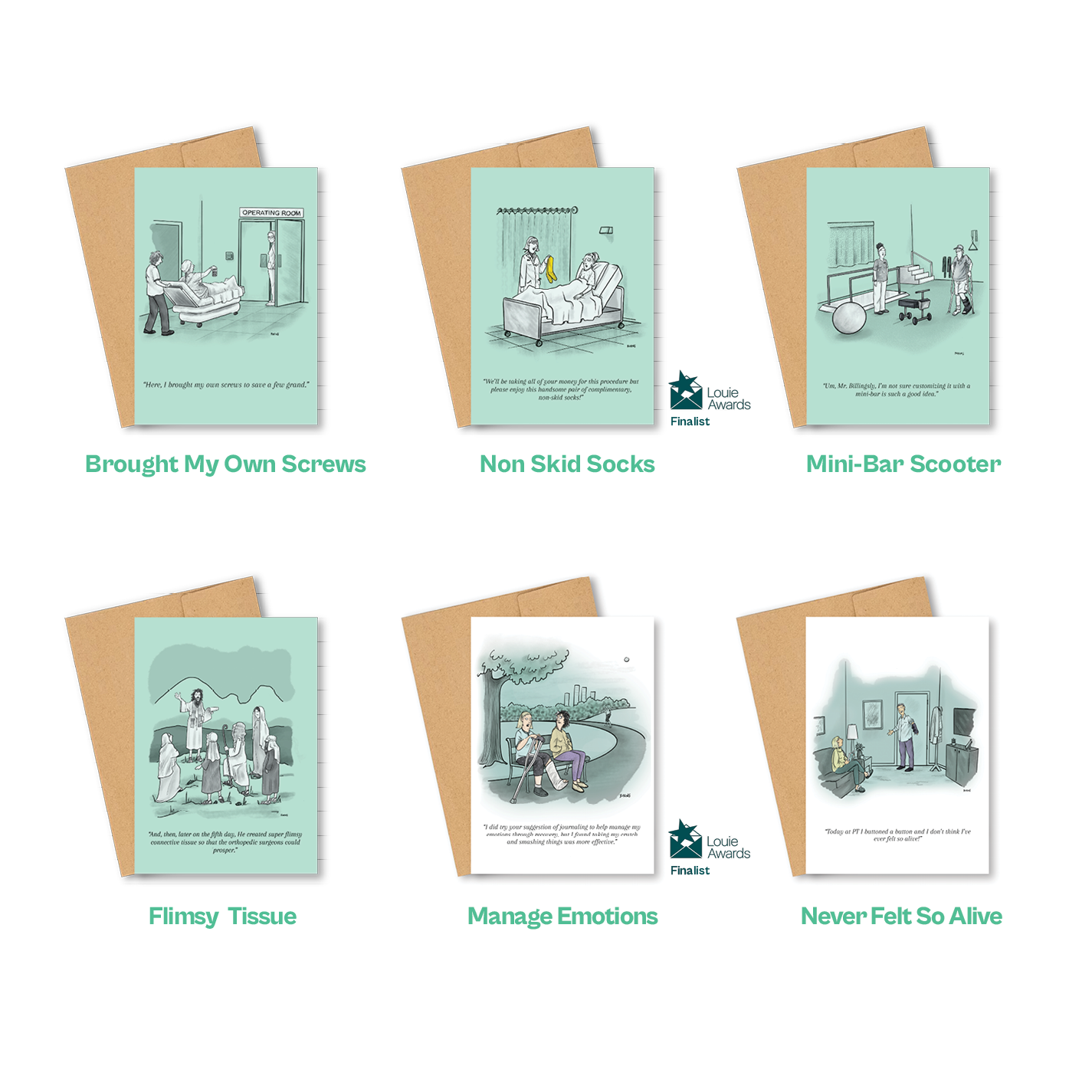 The Surgery Support Pack - The Comic Relief Edition: Six Card BounceBack Bundle